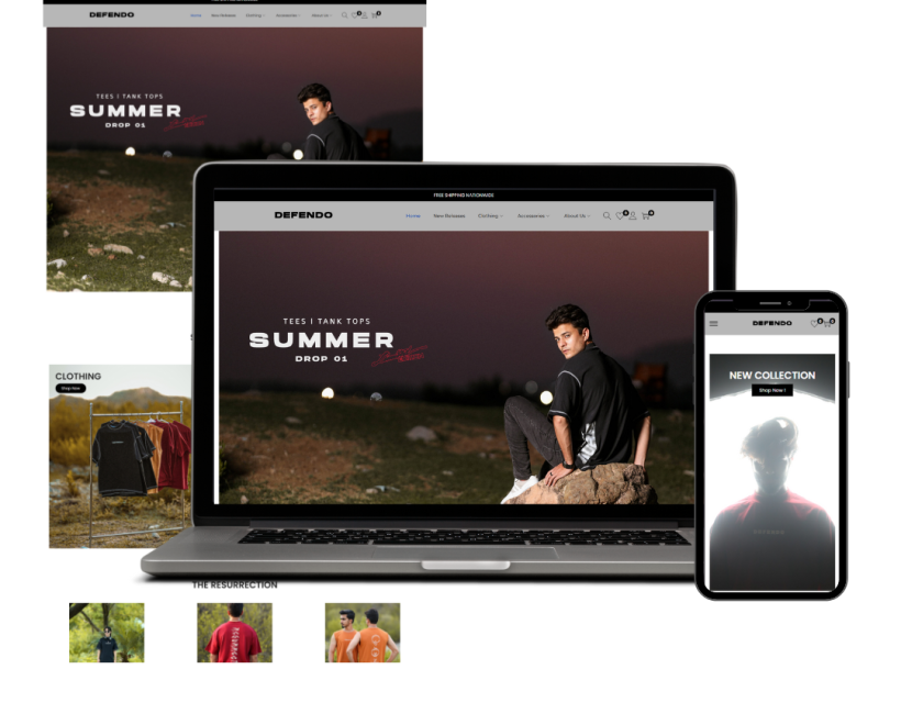 Shop Defendo cognidiv web project